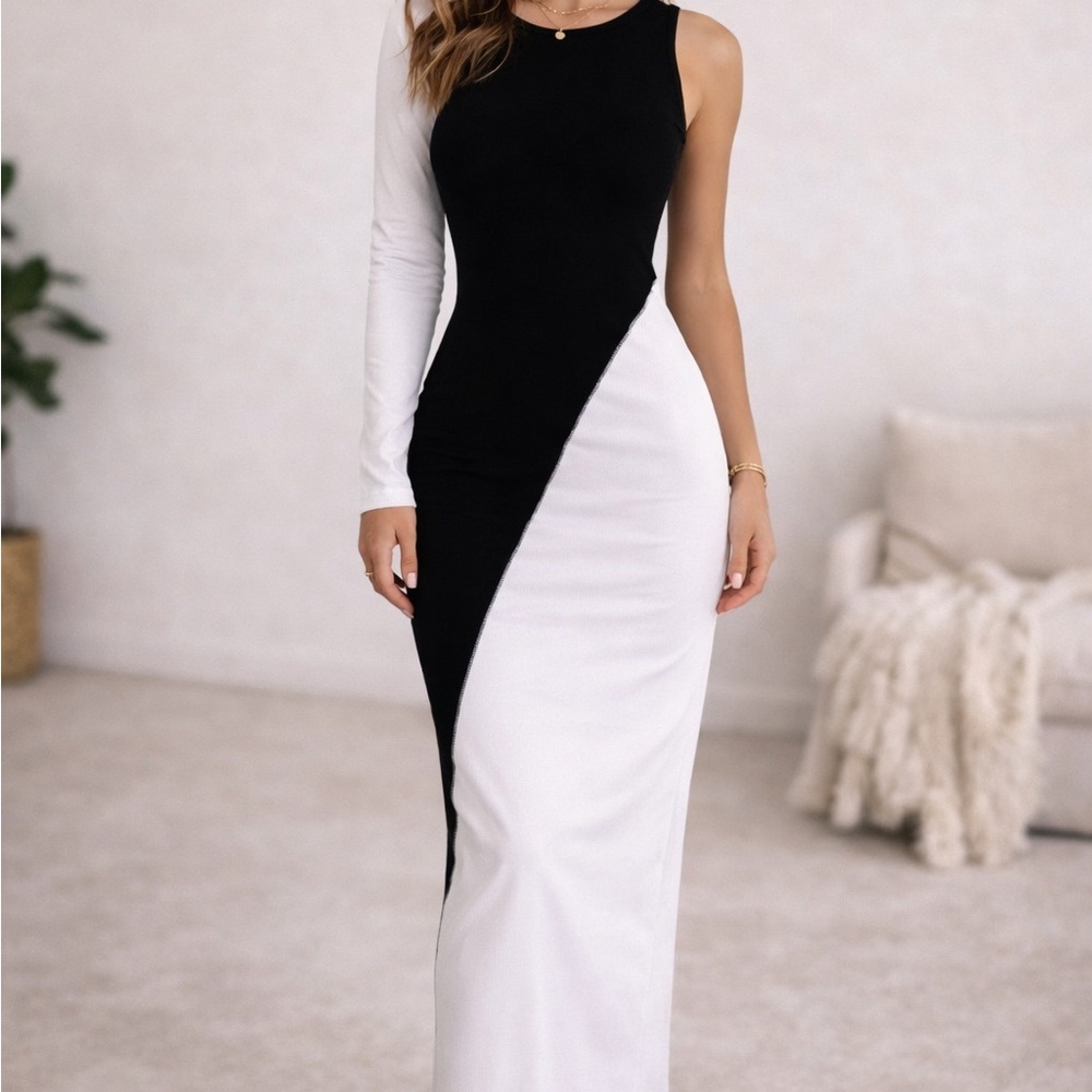 NWT: Black & White Women's Dress